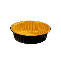 Opseal Aluminium pot black/gold  H47mm 920ml