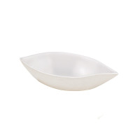 Fingerfood in polpa di canna da zucchero, a onda  110x52mm H25mm