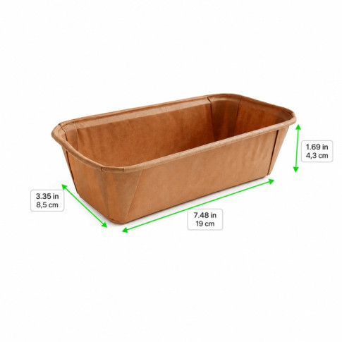 Stampo da forno 190x85mm H43mm