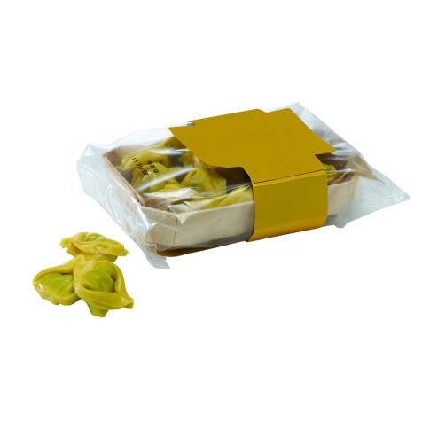 Stampo da forno in legno con pirottino in carta 186x115mm H39mm 600ml