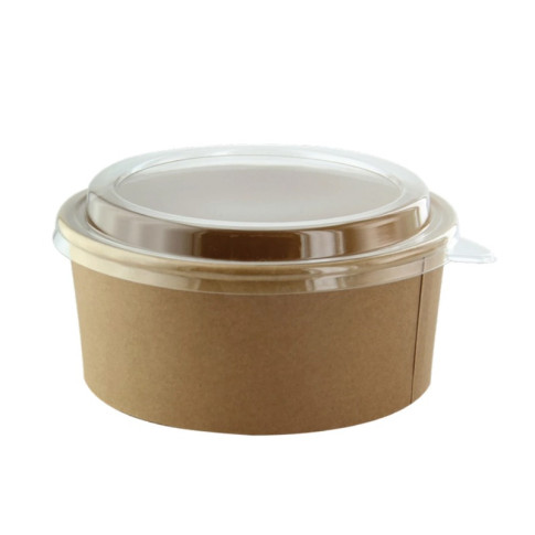Insalatiera "Buckaty" multiuso, tonda in cartone kraft  H65mm 1250ml
