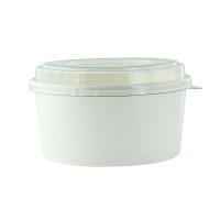 Insalatiera "Buckaty" tonda in cartone bianco   H69mm 750ml