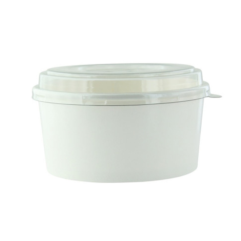 Insalatiera "Buckaty" tonda in cartone bianco   H69mm 750ml