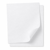 Carta da forno bianca doubleface 530x325mm