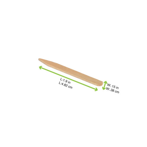Stecchino in legno per sandwich (FOR50)  H50mm