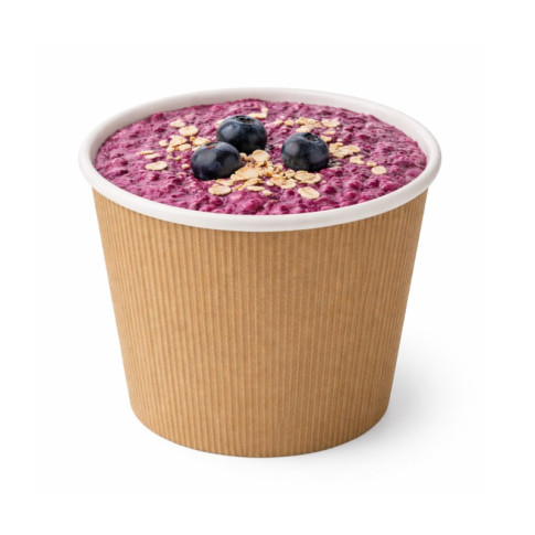 Contenitore da zuppa "Nature" biodegradabile  H115mm 700ml