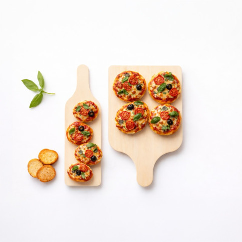 Tavole da aperitivo in legno 295x180mm H2,2mm
