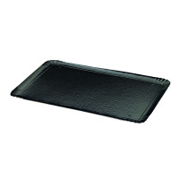 Vassoio in cartone doppio lato interno oro/esterno nero 280x420mm