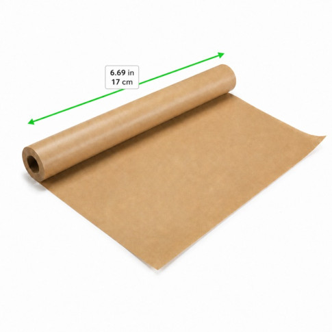 Rullo carta kraft scuro 12,9 cm  H129mm