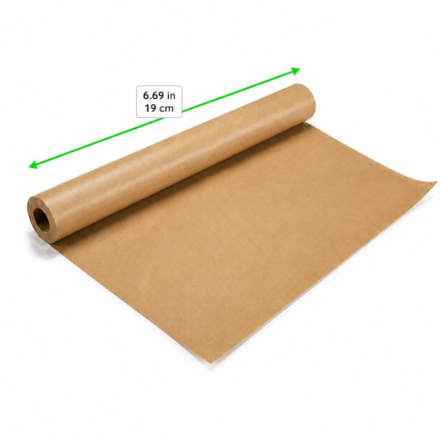 Rullo carta kraft scuro 19 cm  H190mm