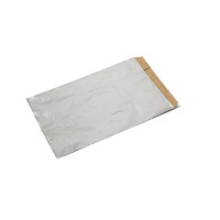 Sacchetto in alluminio, interno kraft scuro 140x220mm H70mm