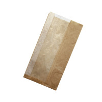 Sacchetto sandwich con finestra ecologica (PAP22) 200x60mm H400mm