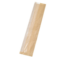Sacchetto sandwich con finestra ecologica (PAP22) 110x40mm H550mm