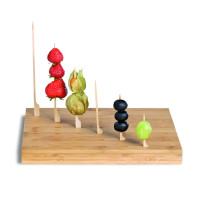 Supporto Teppo Gushi in bambù per 49 stecchini (FOR50) 250x200mm H20mm