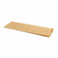 Sacchetto per panino in carta antiunto scura 100x40mm H350mm