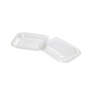 Insalatiera quadrata + coperchio  195x195mm H30mm 500ml