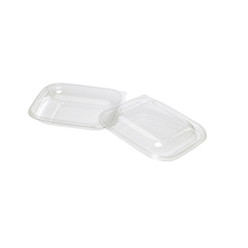 Insalatiera quadrata + coperchio  195x195mm H30mm 500ml