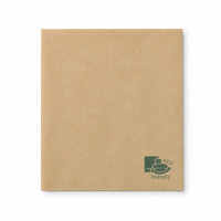 Tovagliolo "Eco-friendly" in carta Écru monostrato 325x325mm
