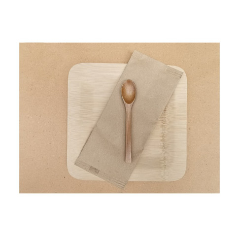 Set vassoio in carta beige 300x400mm