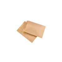Sacchetto multiuso in carta scura kraft antiunto 180x80mm H280mm