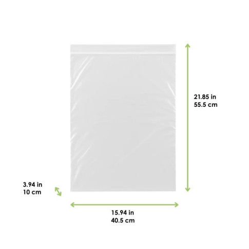 Bustina "Klever" richiudibile in BOPP 555x405mm H100mm