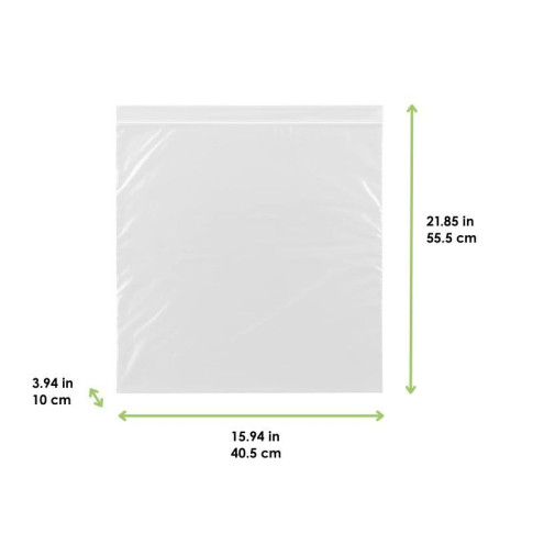 Bustina "Klever" richiudibile in BOPP 410x410mm H100mm