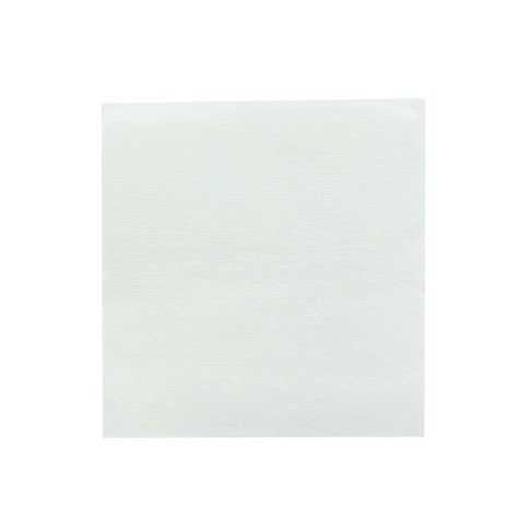 Tovagliolo bianco micropunti a 2 strati  200x200mm