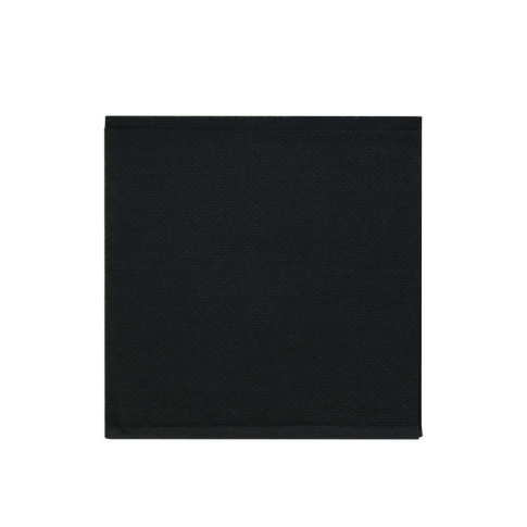 Tovagliolo nero micropoint a 2 strati  200x200mm