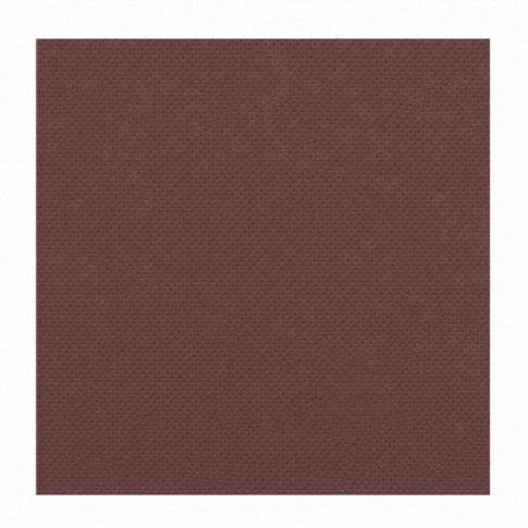 Tovagliolo castagna micropoint a 2 strati  380x380mm