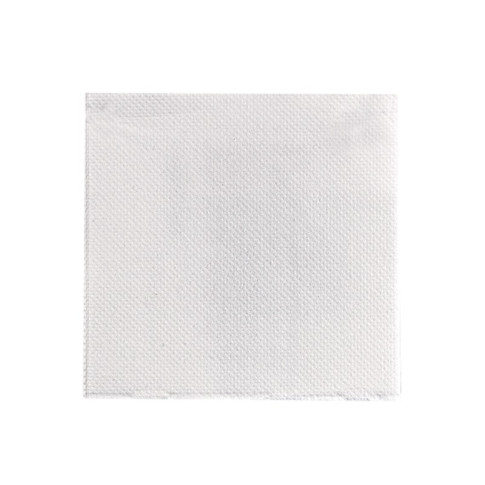 Tovagliolo bianco micropunti a 2 strati  380x380mm