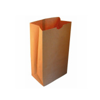 Sacchetto "SOS" in carta kraft riciclata 180x110mm H350mm
