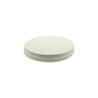 Coperchio di cartone bianco senza plastica