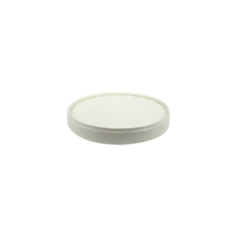 Coperchio di cartone bianco senza plastica  H14mm