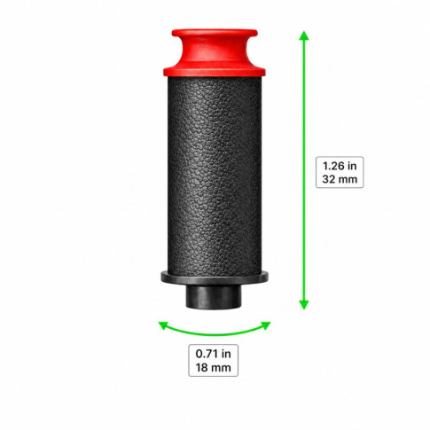 Inchiostro per l'etichettatura delle pinze 32x18mm H18mm