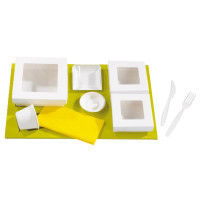 Inserto in cartone per confezione kray 410x270mm H25mm