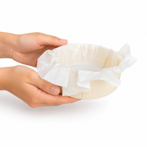 Bake-a-ring - Anello di cottura con carta da forno integrata  H47mm 490ml