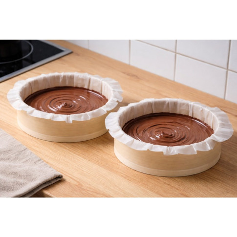 Bake-a-ring - Anello di cottura con carta da forno integrata  H47mm 490ml