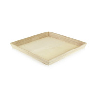 Vassoio da pasto "Noa" in legno 310x310mm H40mm