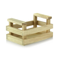 Mini cassetta in legno  135x85mm H70mm