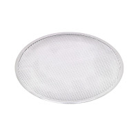 Griglia per pizza rotonda in alluminio con base forata  H4mm