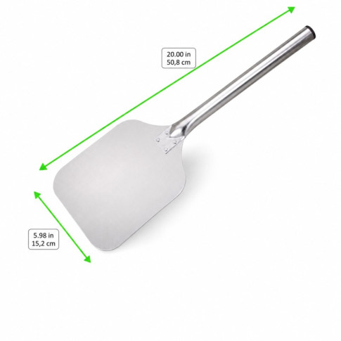 Pala della pizza con impugnatura in alluminio 508x152mm H15mm