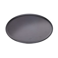 Vassoio/piastra nera per della pizza in alluminio anodizzato  H8mm