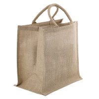 Borsa di iuta marrone 370x230mm H360mm