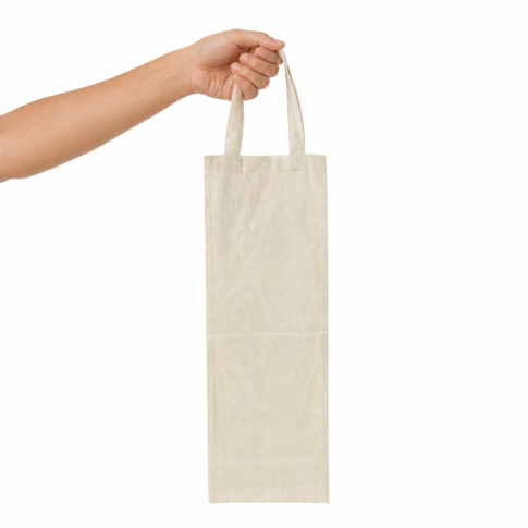 Borsa baguette in cotone 200mm H620mm