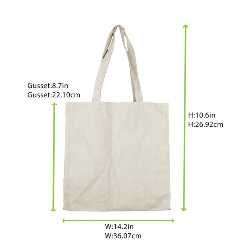Borsa da pranzo in cotone 360x220mm H270mm