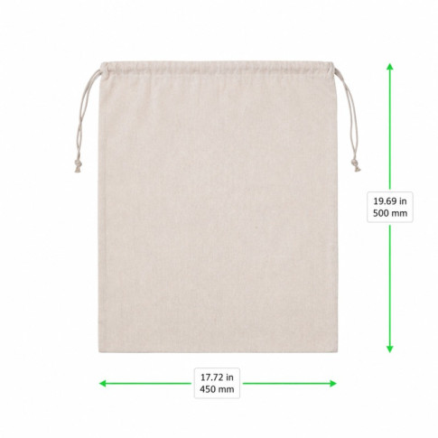 Borsa in cotone multiuso 10x450mm H500mm