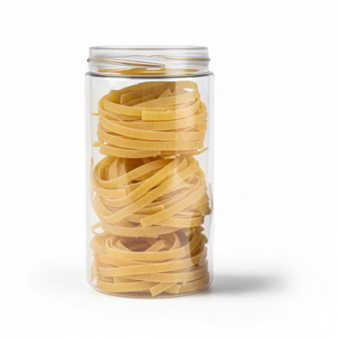 Barattolo Bokotwist in PET riutilizzabile (PET1)  H167mm 1000ml