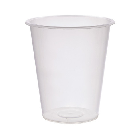 Tazza per tè alle bollicine in PP trasparente stampato a iniezione  H99mm 360ml