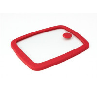 GN 1/2 vetro temperato/coperchio in silicone  325x265mm H17mm