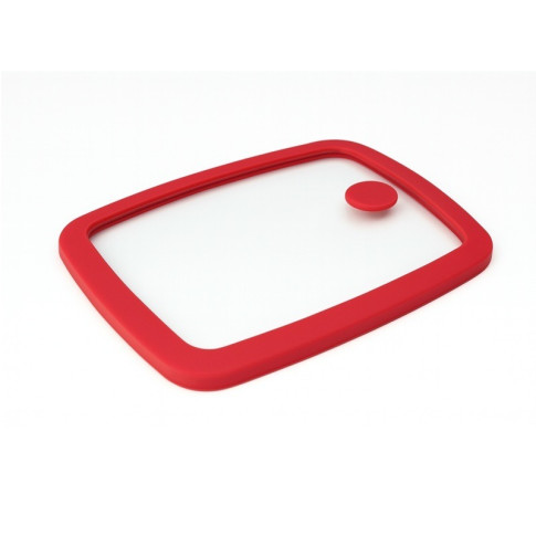 GN 1/2 vetro temperato/coperchio in silicone  325x265mm H17mm